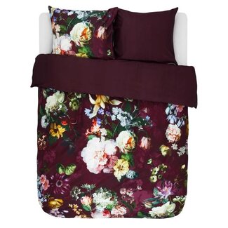 Auping Essenza Fleur Burgundy Dekbedovertrek