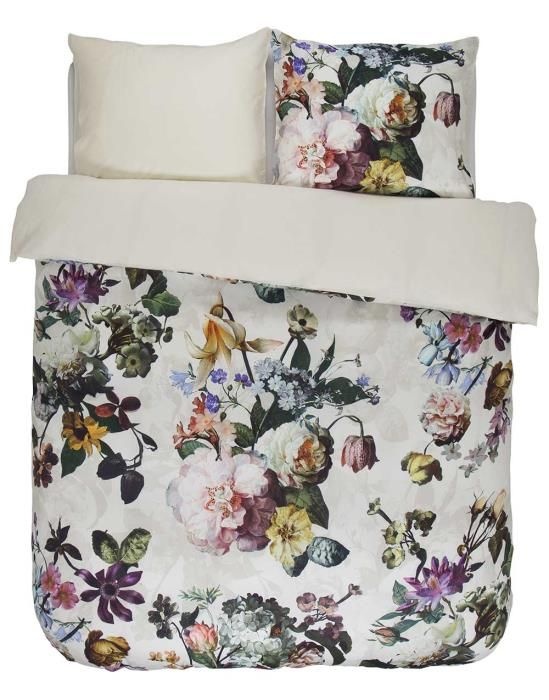 Essenza Fleur Ecru Dekbedovertrek