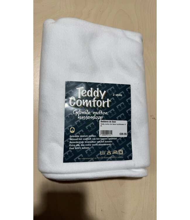 Teddy molton tbv Scala hoofdkussen 2 st.