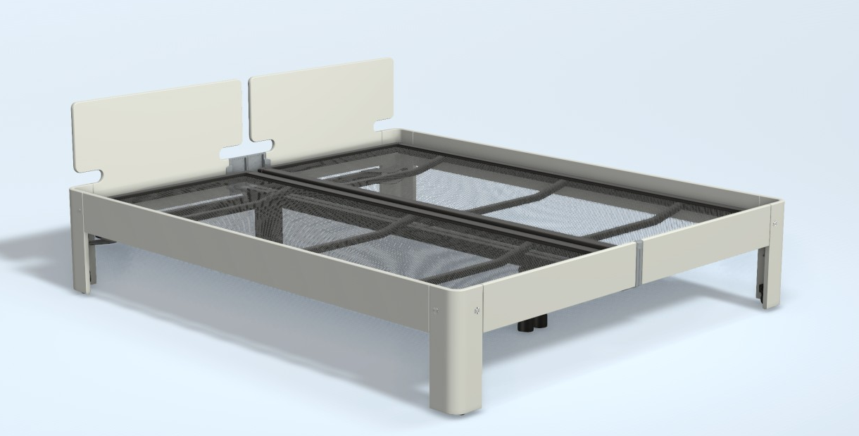 Auping Auronde 1500 deelbaar 180x210 incl. spiralen 3M Showmodel