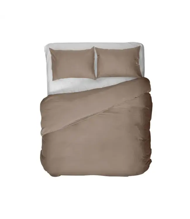 Kayori dekbedovertrek Watari Mokka 100% katoen
