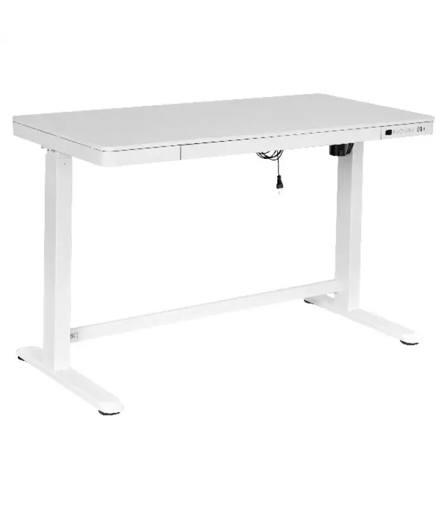 Lifetime RISE elektrisch verstelbaar bureau incl. lade - wit