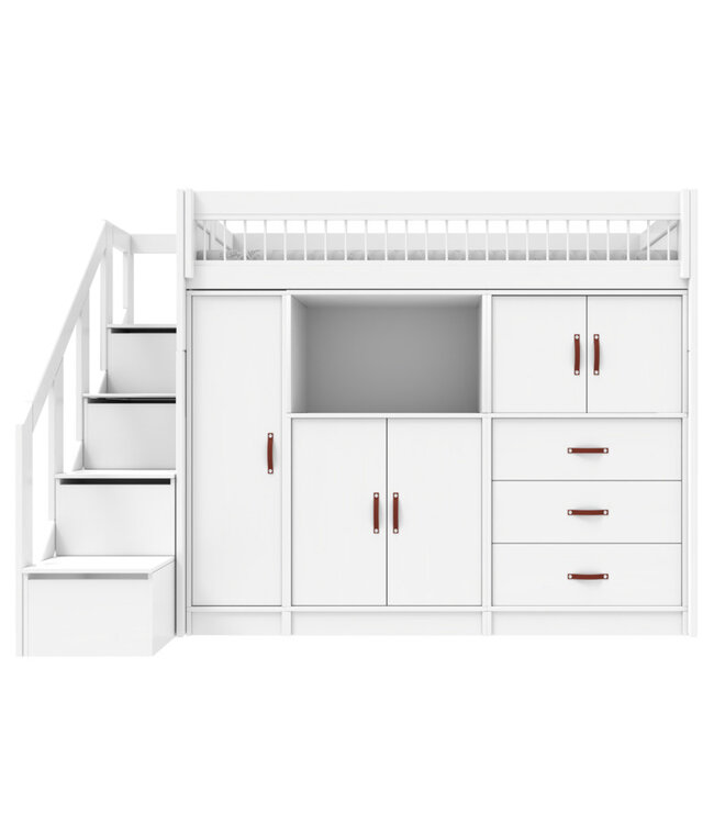 Lifetime hoogslaper 177cm breeze all in one wit