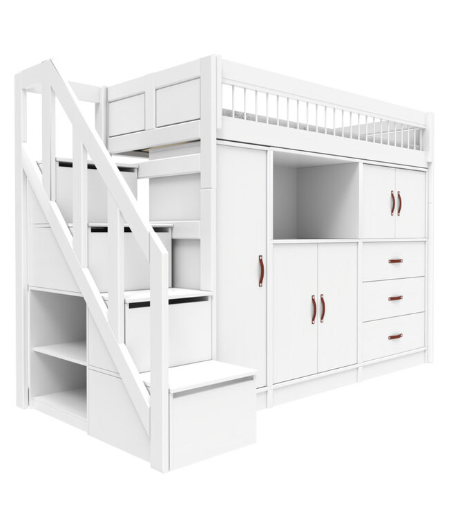 Lifetime hoogslaper 177cm breeze all in one wit