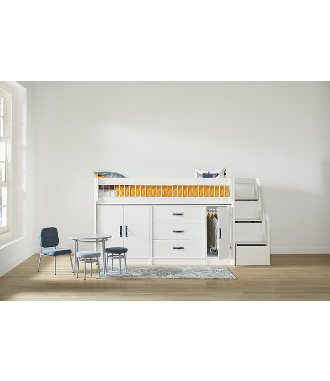 Lifetime halfhoogslaper breeze all in one wit