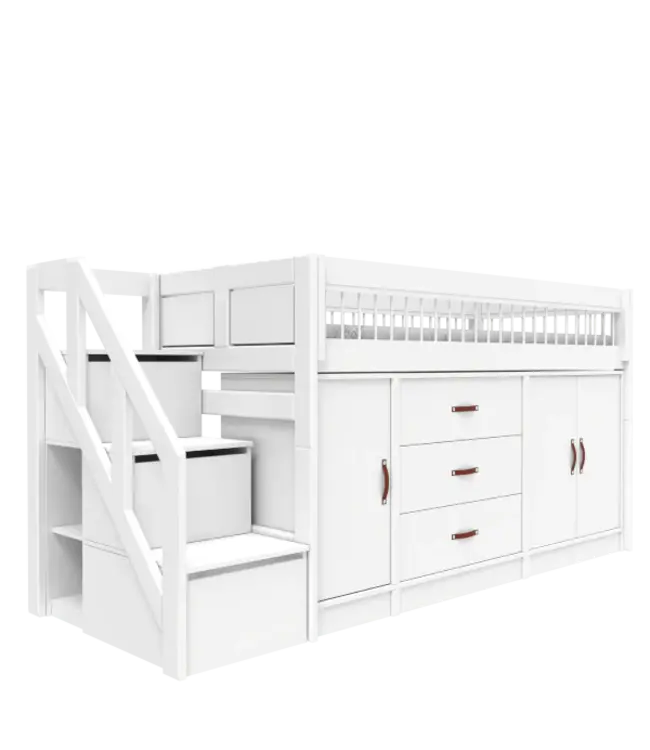 Lifetime halfhoogslaper breeze all in one wit