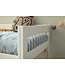 Lifetime hoogslaper breeze met trapkast wit
