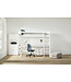 Lifetime hoogslaper breeze met trapkast wit