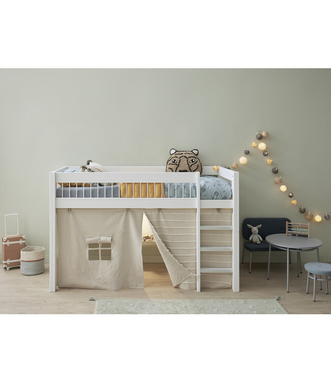 Lifetime halfhoogslaper breeze met trapkast wit