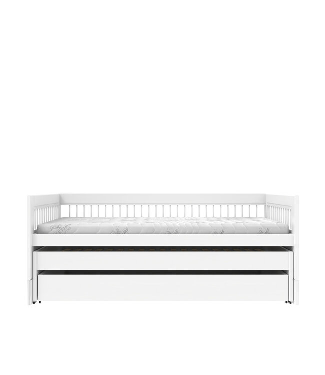 Lifetime kajuitbed breeze met logeerbed en bedlade wit