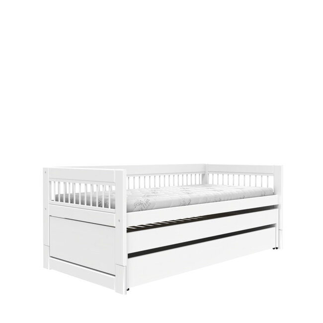 Lifetime kajuitbed breeze met logeerbed en bedlade wit
