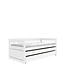 Lifetime kajuitbed breeze met logeerbed en bedlade wit