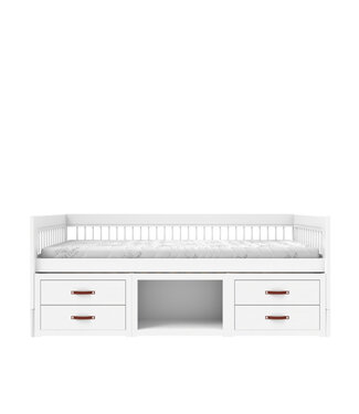 Lifetime Lifetime kajuitbed breeze met boekenkast wit