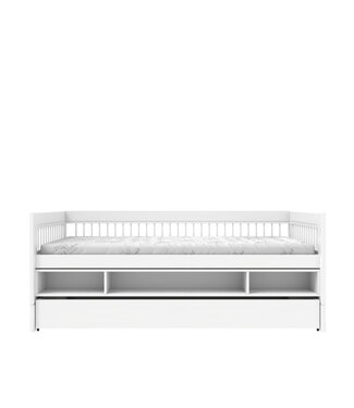 Lifetime Lifetime kajuitbed breeze met opbergbox en bedlade wit