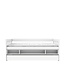 Lifetime kajuitbed breeze met opbergbox en bedlade wit
