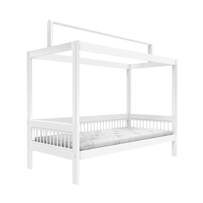 Lifetime basisbed breeze met dakframe wit
