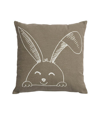 Lifetime Lifetime vierkant kussen Happy Rabbit