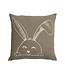 Lifetime vierkant kussen Happy Rabbit