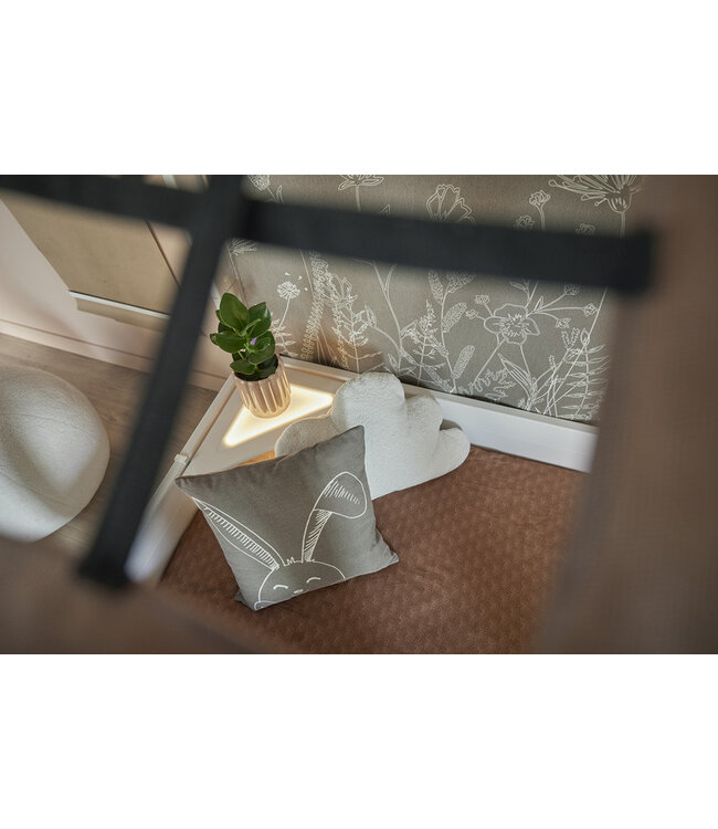 Lifetime gevormd kussen wolk Happy Rabbit