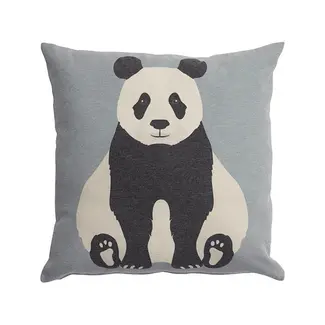 Lifetime vierkant kussen Panda Paradise
