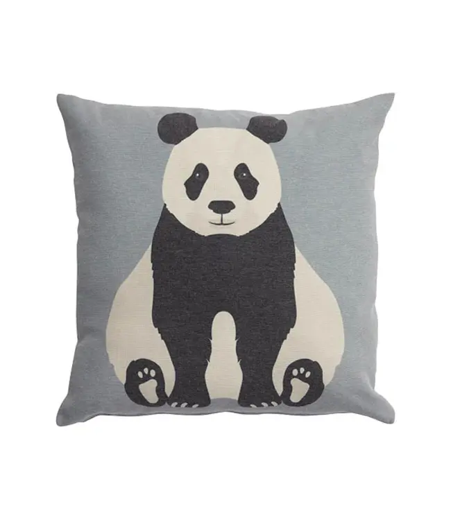 Lifetime vierkant kussen Panda Paradise