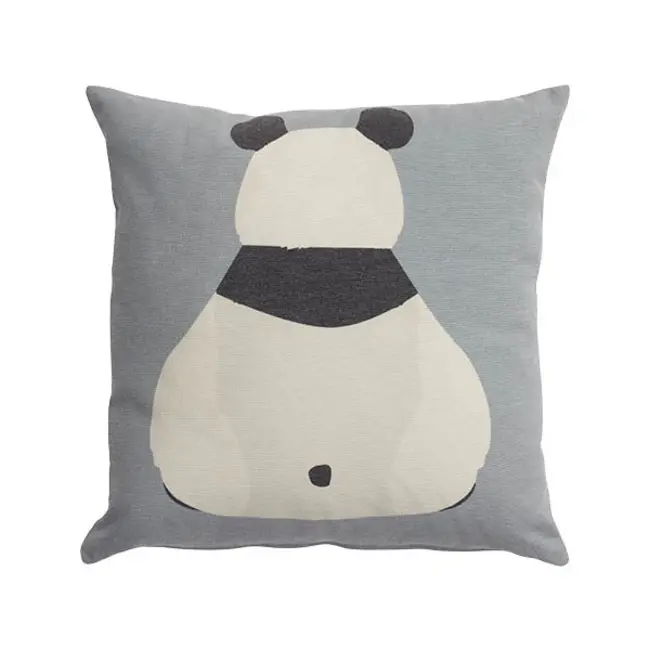 Lifetime vierkant kussen Panda Paradise
