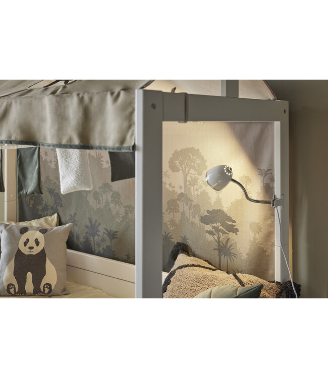 Lifetime vierkant kussen Panda Paradise