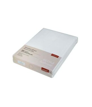 Beddelicious Beddelicious Hoeslaken Jersey Premium Fresh White