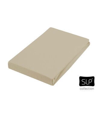 SLP SLP Hoeslaken Jersey Stretch Mocca
