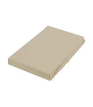 Beddelicious Beddelicious Hoeslaken Jersey Premium met split - Mocca