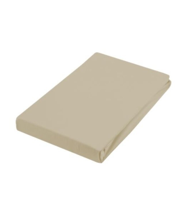 Beddelicious Hoeslaken Jersey Premium met split - Mocca