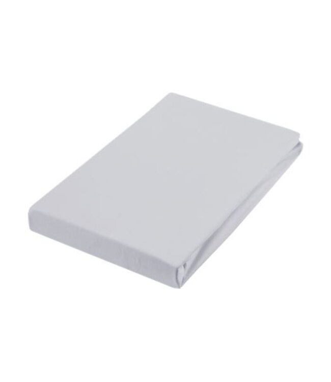 Beddelicious Hoeslaken Jersey Premium met split - Mouse Grey