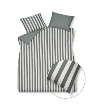 Vandyck Vandyck home 97 cotton tencel off black Dekbedovertrek