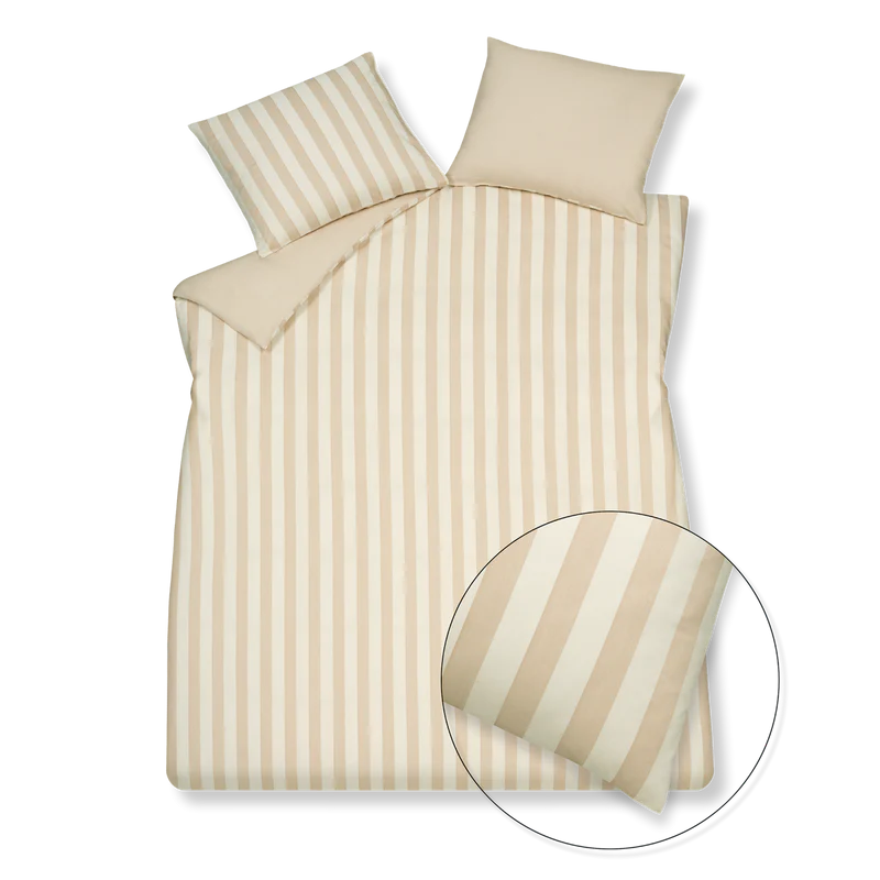 Vandyck home 97 cotton tencel pale pink Dekbedovertrek