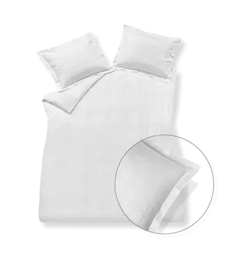 Vandyck Vandyck home 78 check white Dekbedovertrek