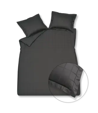 Vandyck Vandyck home 78 check off black Dekbedovertrek