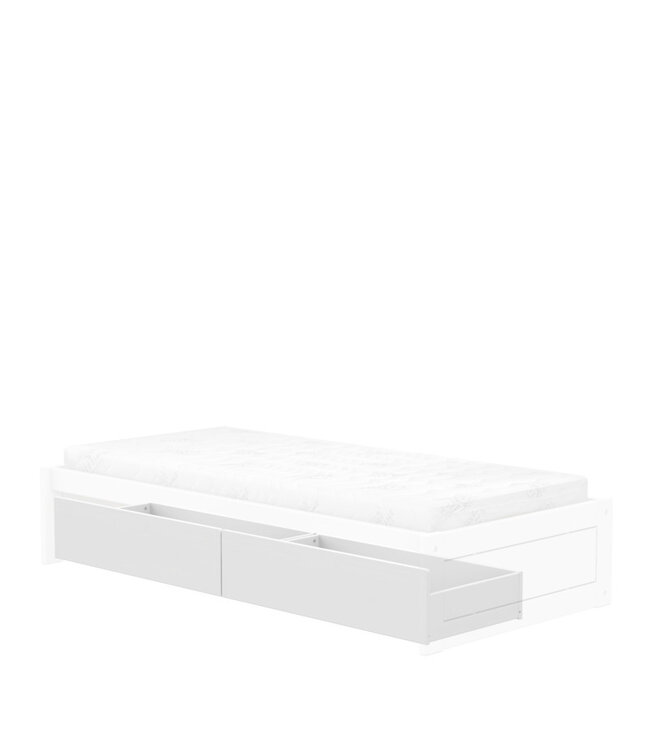 Lifetime 2 bed laden voor montessoribed