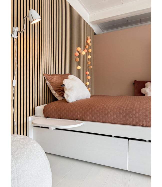 Lifetime 2 bed laden voor montessoribed