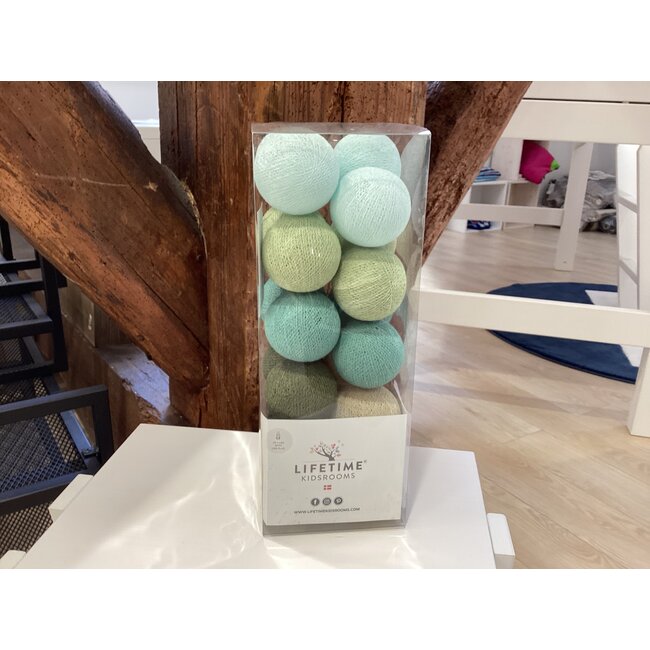 Lifetime cotton light string - fresh