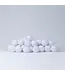 Lifetime cotton light string | white