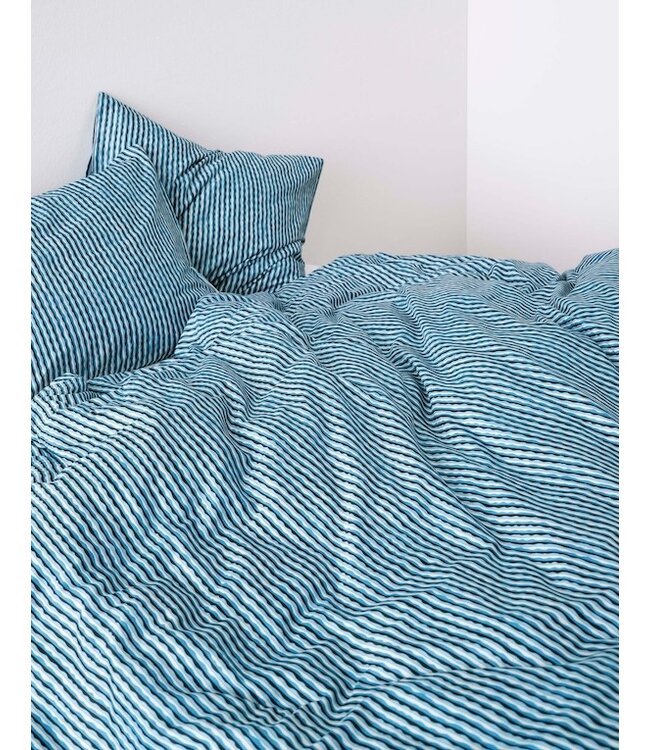 Marc O'Polo Janne Dekbedovertrek Stormy blue