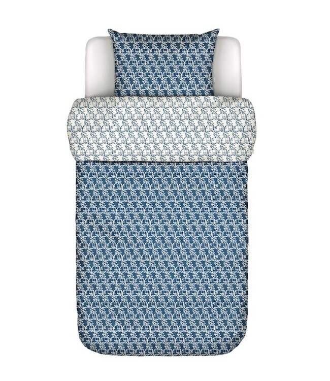 Marc O'Polo Monogram Dekbedovertrek Space blue