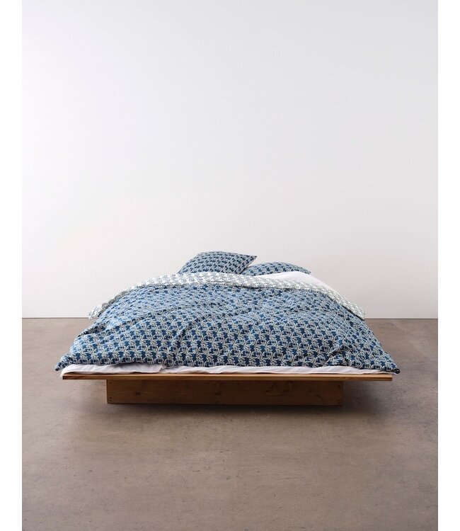 Marc O'Polo Monogram Dekbedovertrek Space blue