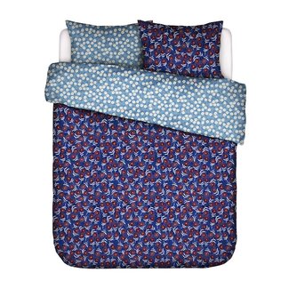 Essenza & Co Blooming Ballet Marine blue dekbedovertrek