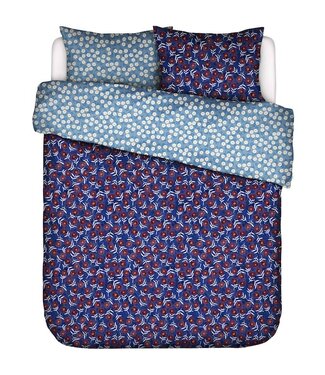 Essenza & Co Essenza & Co Blooming Ballet Marine blue dekbedovertrek