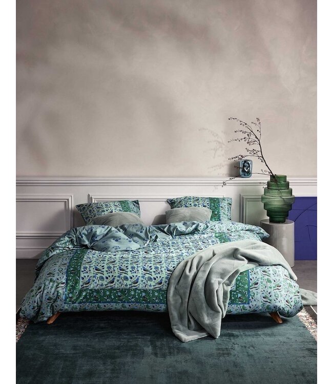 Essenza Valeria Dekbedovertrek Subtle green