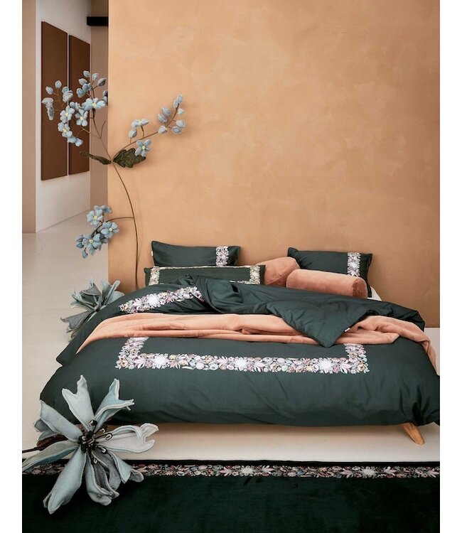 Essenza Veroniq Dekbedovertrek Balsam green