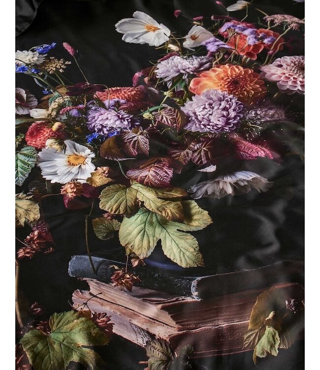 Essenza Bouquet Dekbedovertrek Anthracite