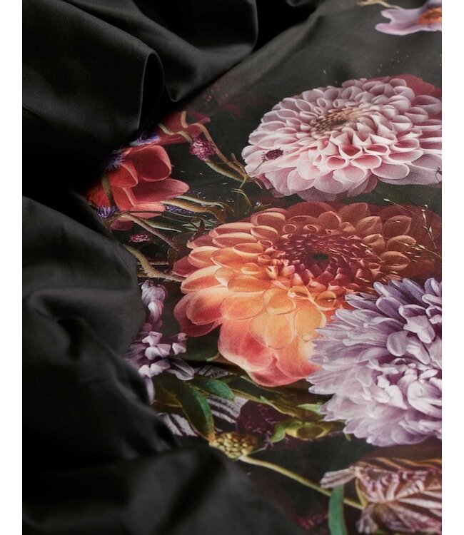 Essenza Bouquet Dekbedovertrek Anthracite