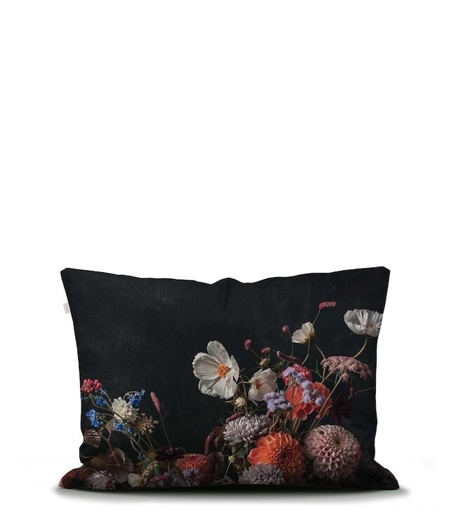 Essenza Bouquet Dekbedovertrek Anthracite